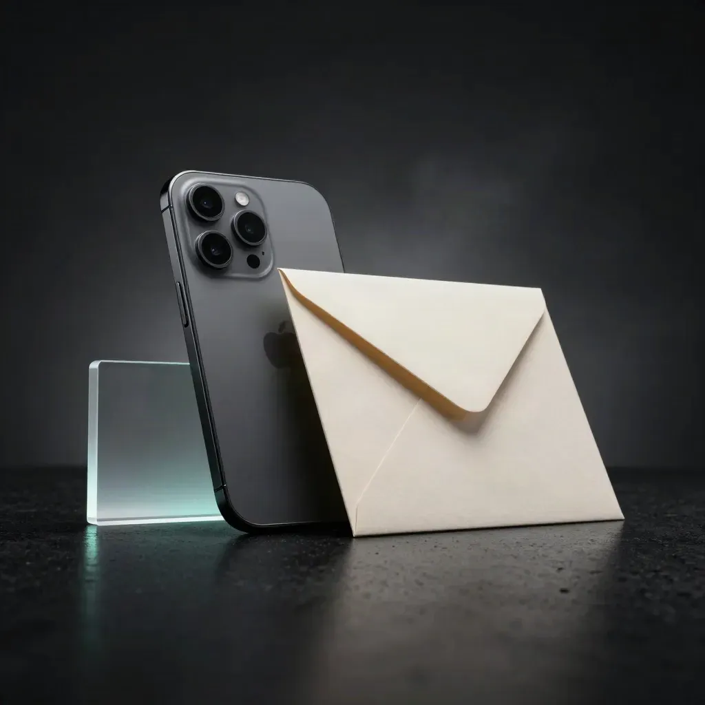 Kit per l’ottimizzazione contatti con smartphone, card e blocco CTA su sfondo scuro.